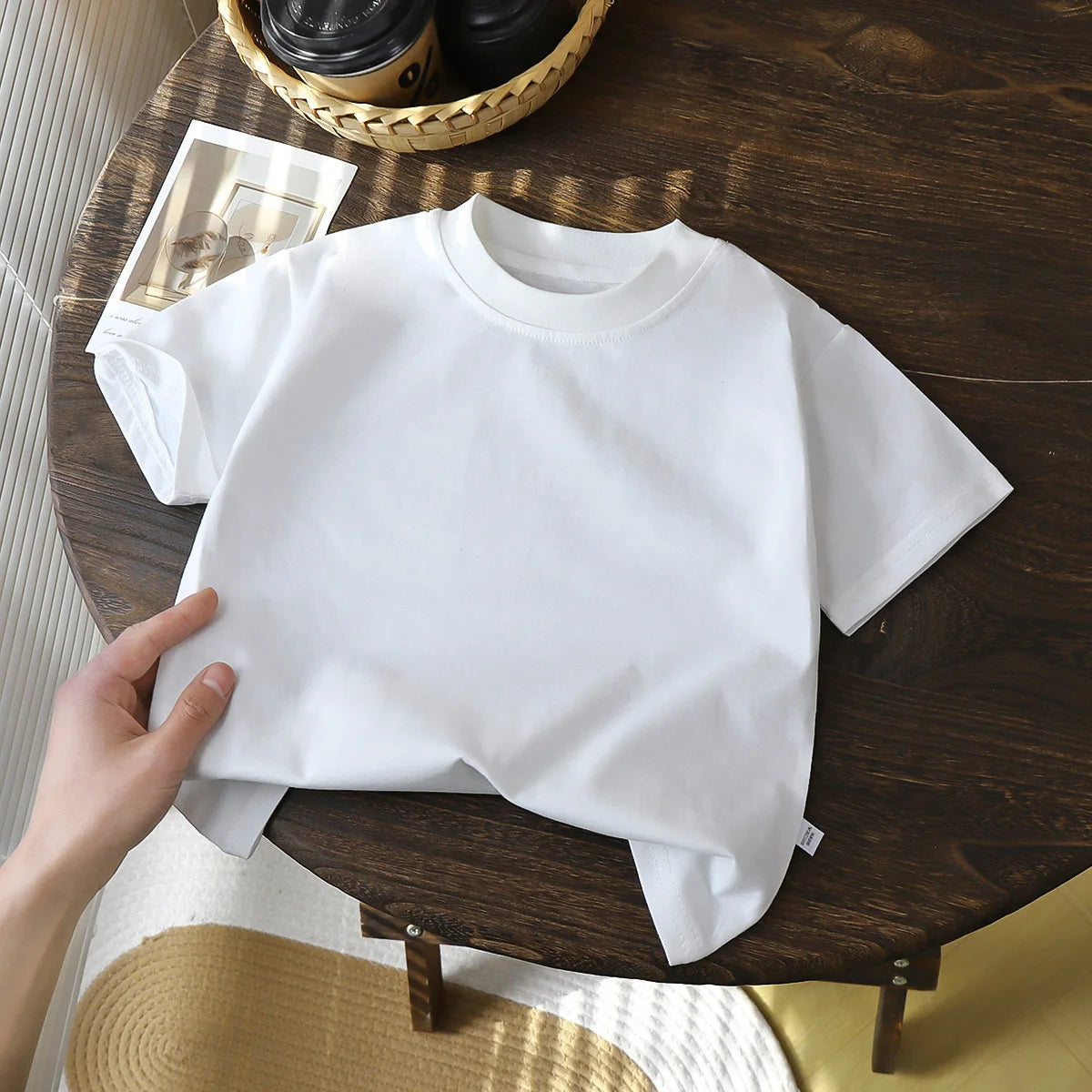 2-10Y Copii . Doar bumbac scurt mâneci Pulover T-Shirt ? Baby Boys & Fete Summer Topuri