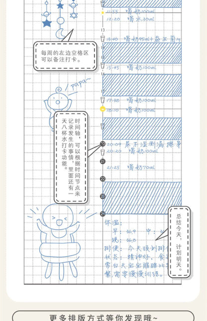 Kinbor Săptămânal Planner Notebook