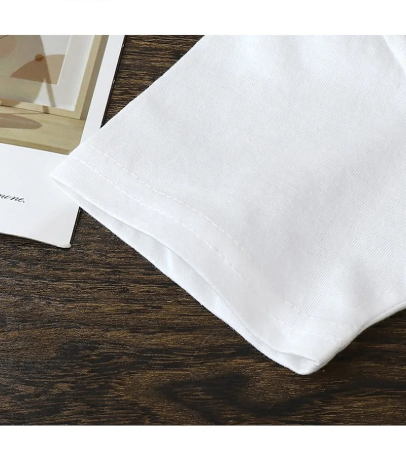 2-10Y Copii . Doar bumbac scurt mâneci Pulover T-Shirt ? Baby Boys & Fete Summer Topuri