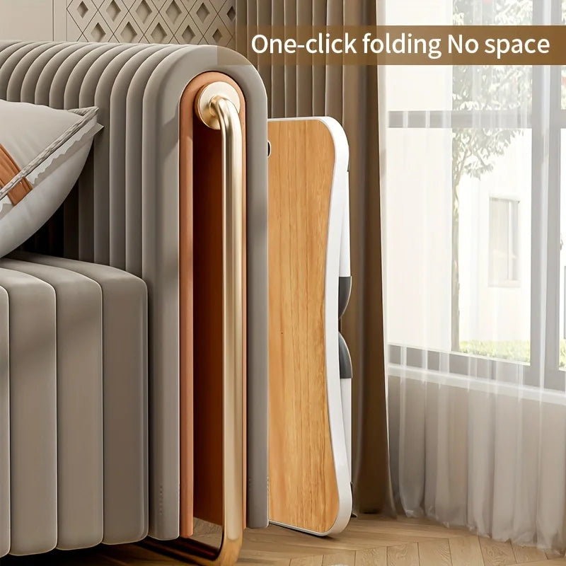 Ultra Крупный Портативный стол с портативными ноутбуками – Сложенный компьютерный стол для кровати, софа или этажа