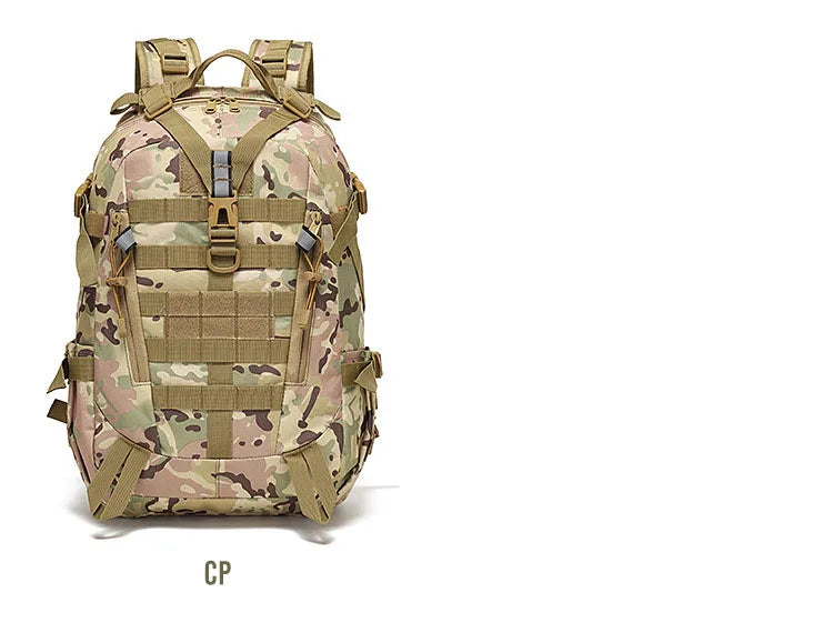40L Tactical Reflective Backpack  bază militară Molle Outdoor Rucksack