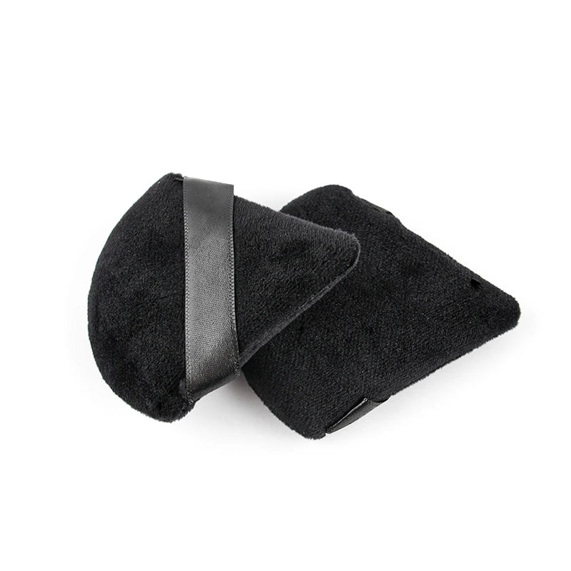 SHIDISHANGIN Triangle Velvet Powder Puff – Многоразовая косметическая губка, Mini Cotton Mappup Puff for Foundation, Eyeshow и Beature Tools (1/2/3/6pc)