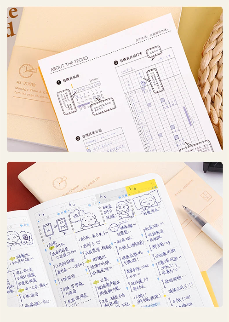 Kinbor Săptămânal Planner Notebook