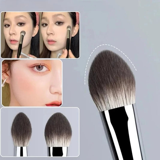 1/2 PCS Pech Cert Blusher Brush — маленькая плоская щетка для порошка, сливки и жидкого пятна