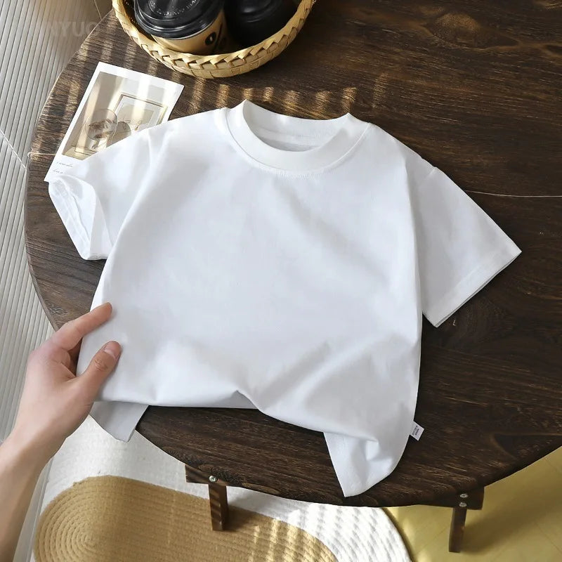 2-10Y Copii . Doar bumbac scurt mâneci Pulover T-Shirt ? Baby Boys & Fete Summer Topuri