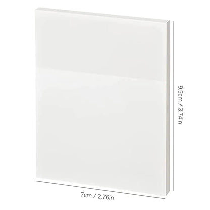 50 Транспарентные стикеры — водонепроницаемые сообщения и подписи для ноутбуков