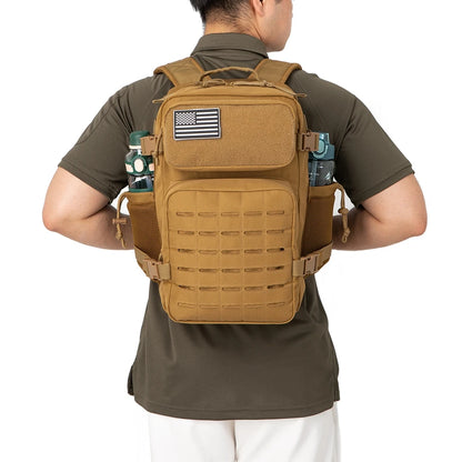 25L Tactical Backpack ? Outdoor MOLLE Rucksack pentru fitness, Drumeţie & EDC