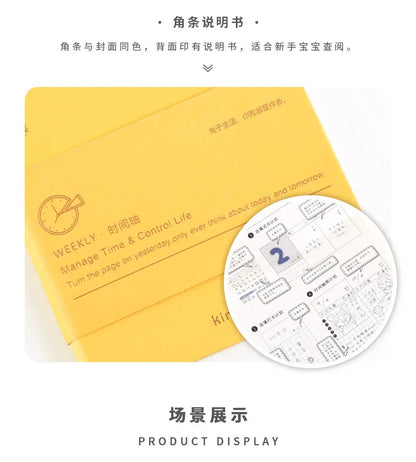 Kinbor Săptămânal Planner Notebook