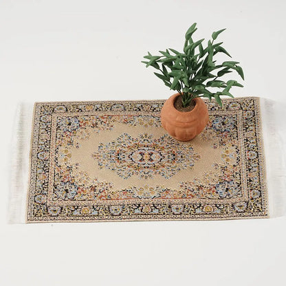 1:12 Scala stil turcesc miniatură Dollhouse Carpet