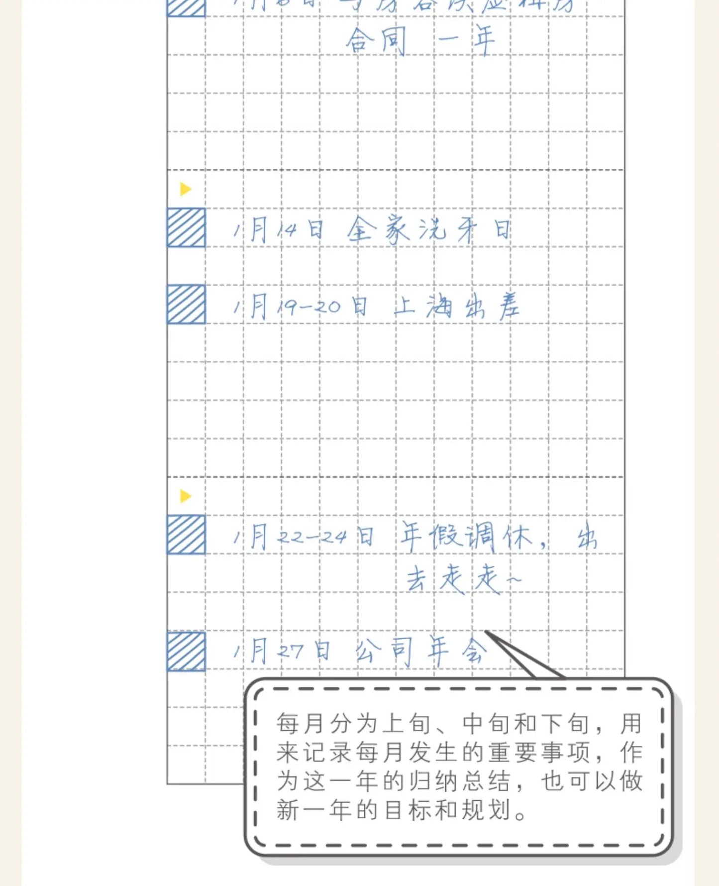 Kinbor Săptămânal Planner Notebook