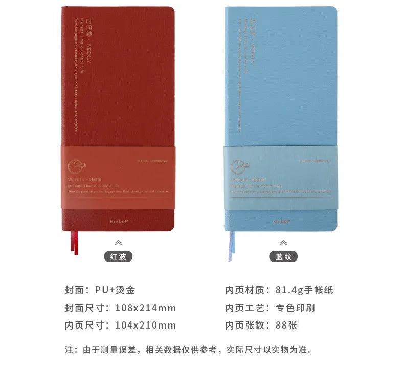 Kinbor Săptămânal Planner Notebook